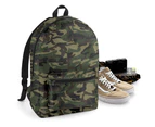 Bagbase Packaway Backpack (Jungle Camo/Black) - BC4019