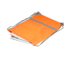 Shugon Stafford Drawstring Hi-Vis Tote Bag (13 Litres) (Hi Vis Orange) - BC3270