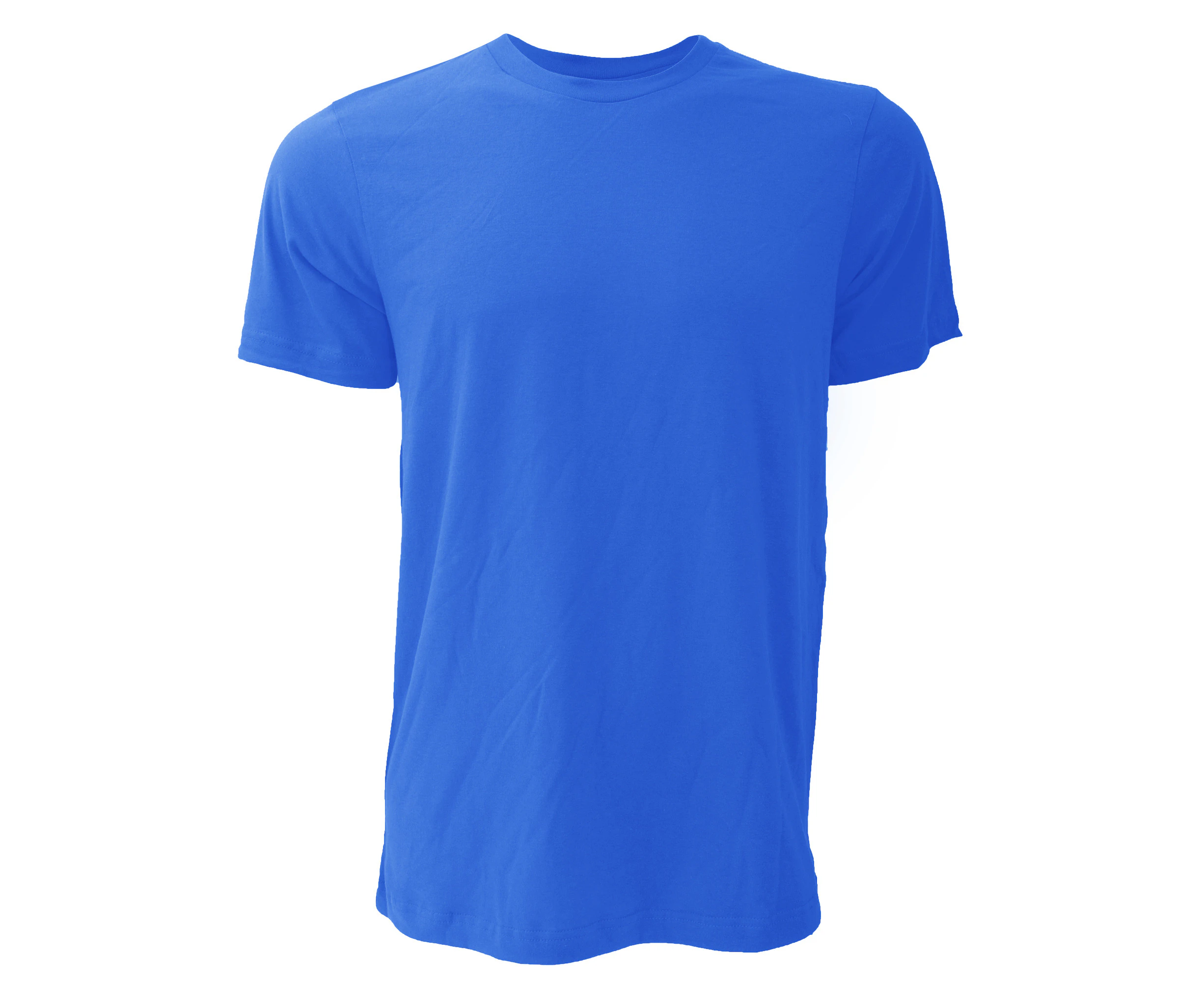 Canvas Unisex Jersey Crew Neck T-Shirt / Mens Short Sleeve T-Shirt (True Royal) - BC163