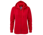 Russell Ladies Premium Authentic Zipped Hoodie (3-Layer Fabric) (Classic Red) - BC2731