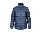 Result Ladies/Womens Ice Bird Padded Jacket (Water Repellent & Windproof) (Navy Blue) - BC2047