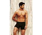 Fruit Of The Loom Mens Classic Boxer Shorts (Pack Of 2) (Black) - BC3358
