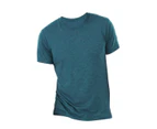 Canvas Mens Triblend Crew Neck Plain Short Sleeve T-Shirt (Steel Blue Triblend) - BC2596