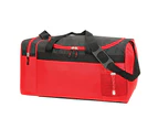 Shugon Cannes Sports/Overnight Holdall / Duffle Bag (33 Litres) (Red/Black) - BC1113