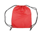 Shugon Stafford Plain Drawstring Tote Bag - 13 Litres (Classic Red) - BC1136