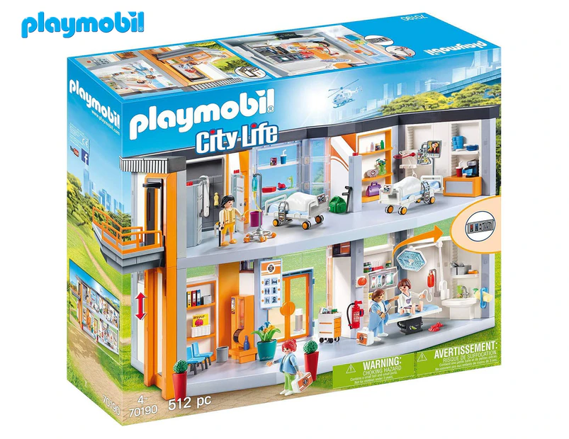 Playmobil Large City Life Hospital Playset
