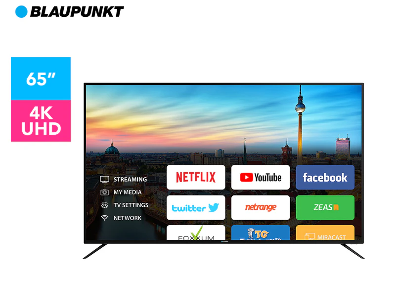 Blaupunkt 65-Inch 4K Ultra HD Smart TV