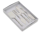 5 Piece Stainless Steel Cheese Knife Gift Set - Silver - 19/16.5 x 5 cm - 0.250kg