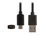 REYTID USB 3.0 to Type C Charging Cable Compatible with TeckNet Power Banks - Black