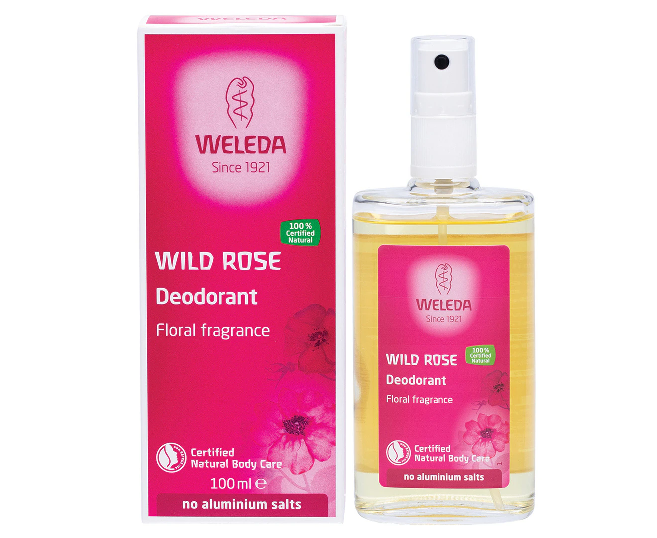 Weleda Deodorant Spray Wild Rose 100mL