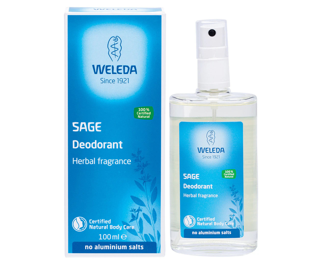 Weleda Sage Deodorant Spray 100mL