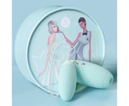 KISS TOY Suction & Vibrating Bullet Clitoris Stimulator - Green