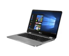 ASUS Vivobook Flip 14 TP401MA-BZ032T Edu Laptop 14" HD Touch Intel Celeron N4000 4GB 128GB eMMC Win10 S Mode 1yr Global warranty - BYOD, Light Grey c