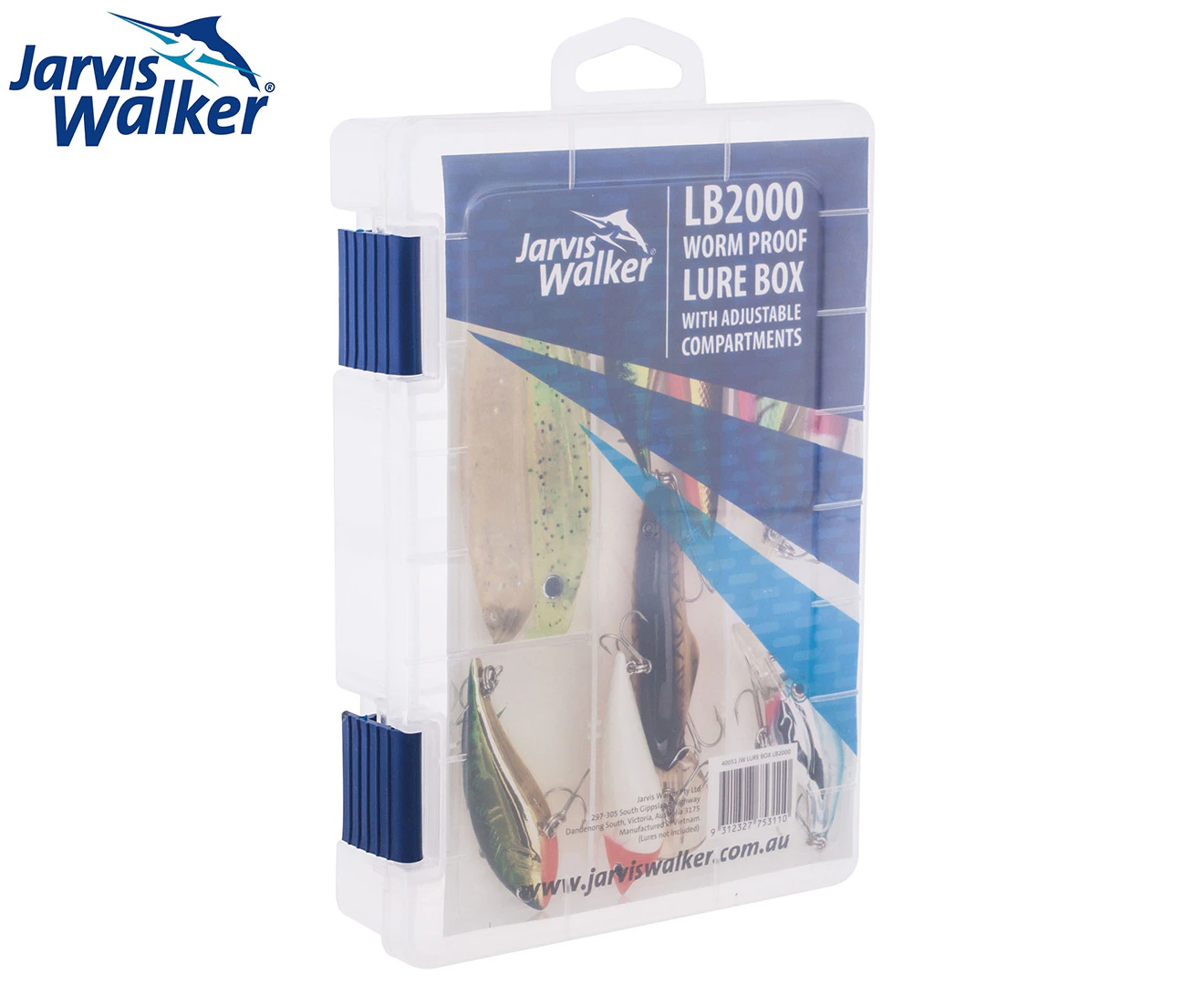 Jarvis Walker Heavy Duty Fishing Lure Box