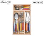 Laguiole 24-Piece Debutant Cutlery Set - Multi