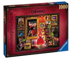 Ravensburger 1000-Piece Disney Villainous: Queen of Hearts Jigsaw Puzzle