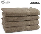 Onkaparinga Haven Bath Towel 4-Pack - Mocha