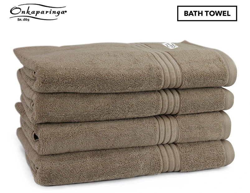 Onkaparinga Haven Bath Towel 4-Pack - Mocha