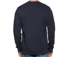 Calvin Klein Jeans Men's Flock Monogram Box Sweater - Night Sky