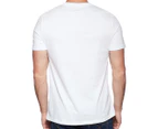 Calvin Klein Jeans Men's Gel Logo Tee / T-Shirt / Tshirt - White