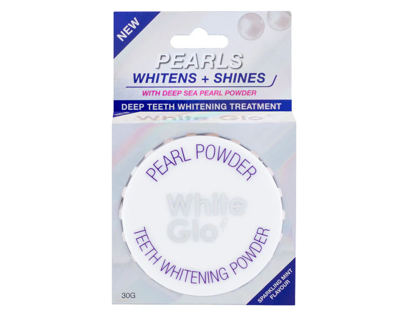 White Glo Pearl Polishing Tooth Powder 30g