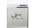 Alexandra Renke Stencil 6"X6" 3/Pkg-Koi, Wildness Of Nature