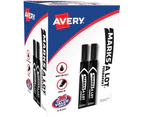 Avery Marks-A-Lot Desk-Style Permanent Markers 36/Pkg-Black, Chisel Tip
