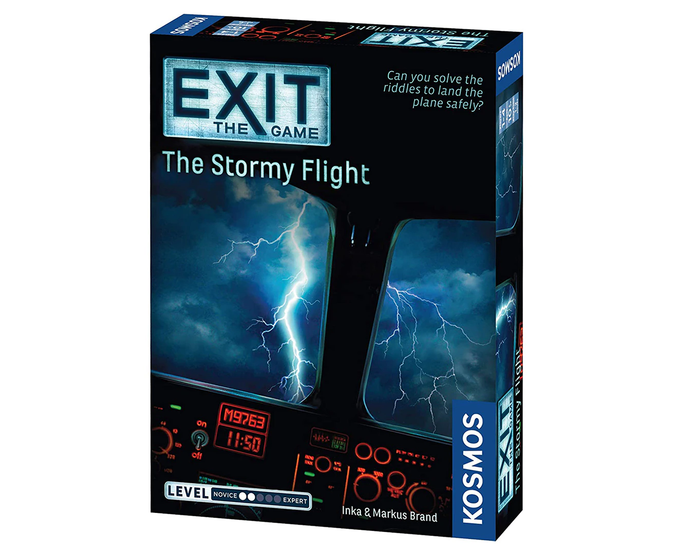 Kosmos Exit The Game Solving The Stormy Flight Board Game Card Adult/Teens 12y+