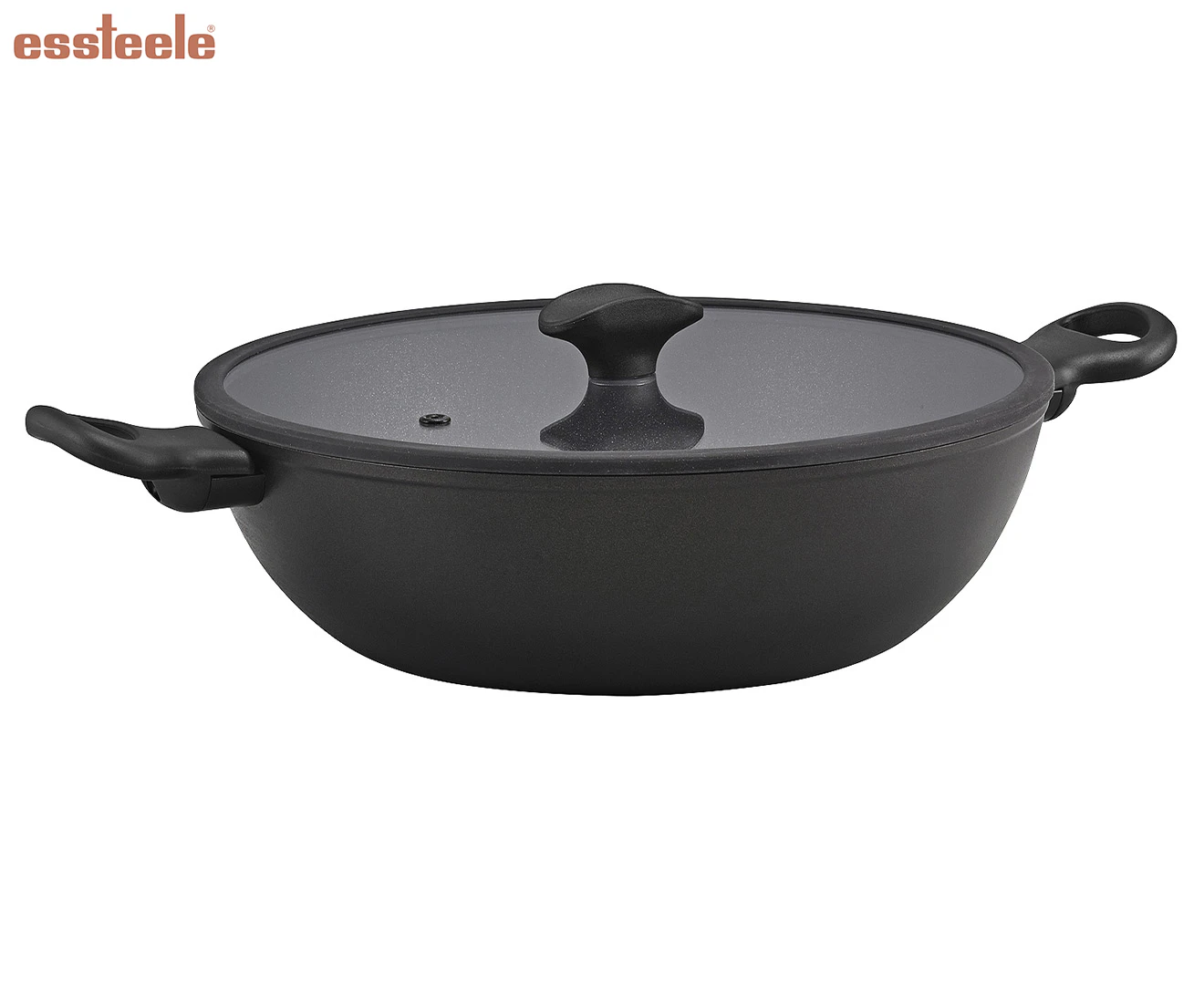 Essteele Per Domani Nonstick Induction Covered Wok 30cm