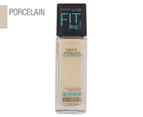 Maybelline Fit Me! Matte + Poreless Liquid Foundation 30mL - Porcelain