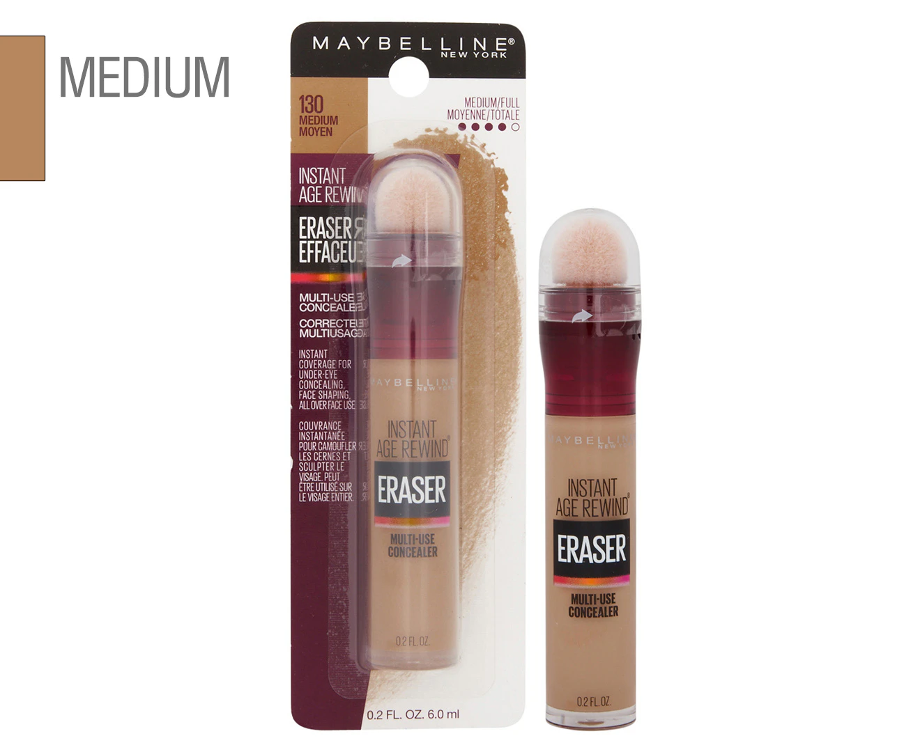 Maybelline Instant Age Rewind Eraser Multi-Use Concealer 6mL - Medium