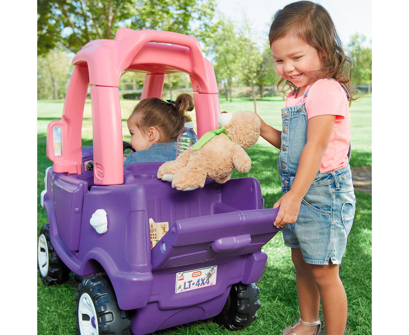 Little Tikes Indoor Outdoor Princess Cozy Truck Toddler Children Ride On Toy Car 18m Catch