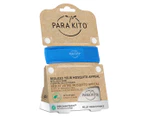 Para'Kito Mosquito Protection Adult Wristband w/ Pellets - Blue