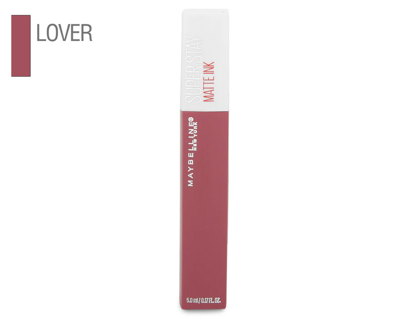 Maybelline Super Stay Matte Ink Longwear Liquid Lip Colour 5mL - Lover