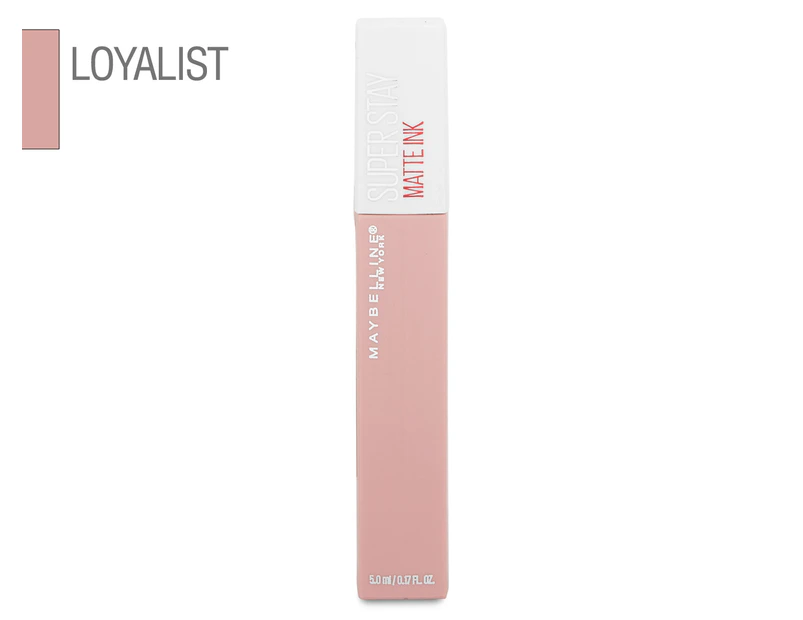 Maybelline Super Stay Matte Ink Longwear Liquid Lip Colour 5mL - Loyalist