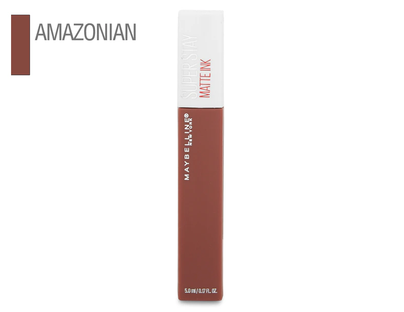 Maybelline Super Stay Matte Ink Longwear Liquid Lip Colour 5mL - Amazonian