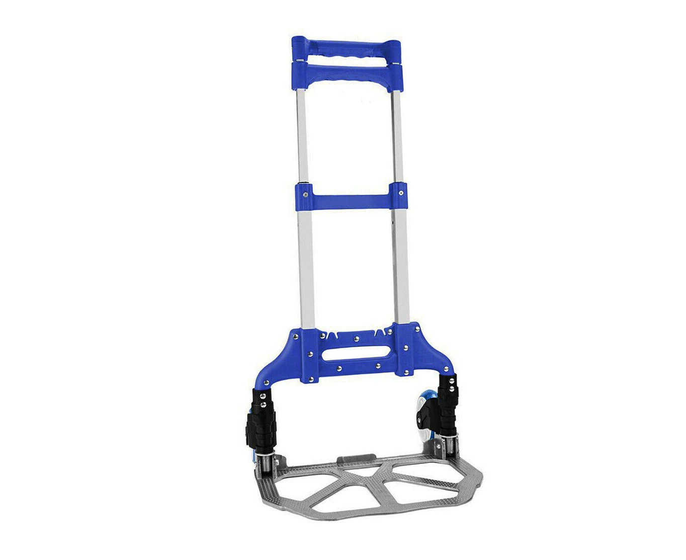 Portable Folding Luggage Cart Hand Trolley Wheel Truck Heavy Duty Load