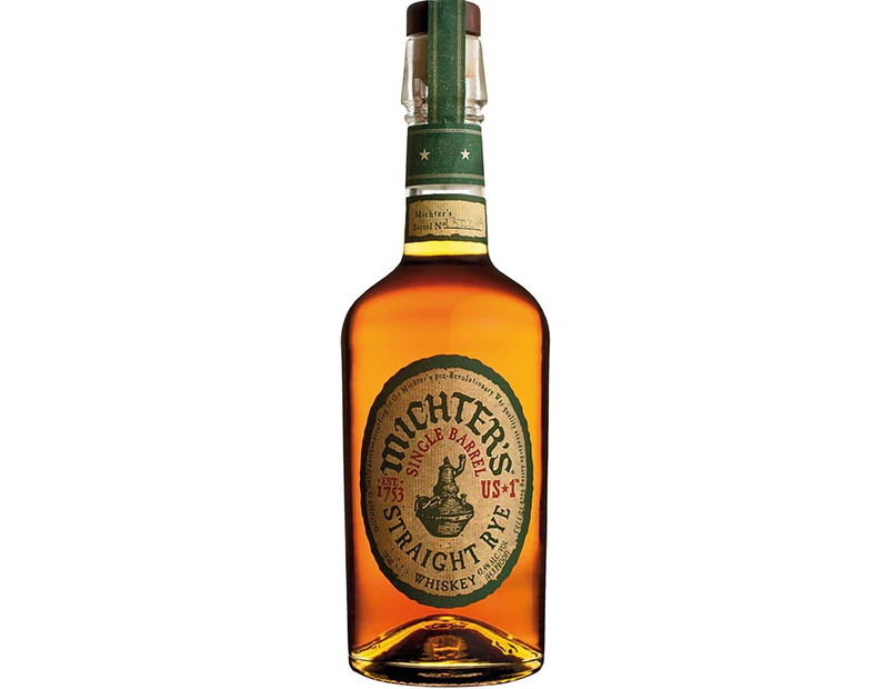 Michter's US 1 Single Barrel Straight Rye Whiskey 700mL Bottle