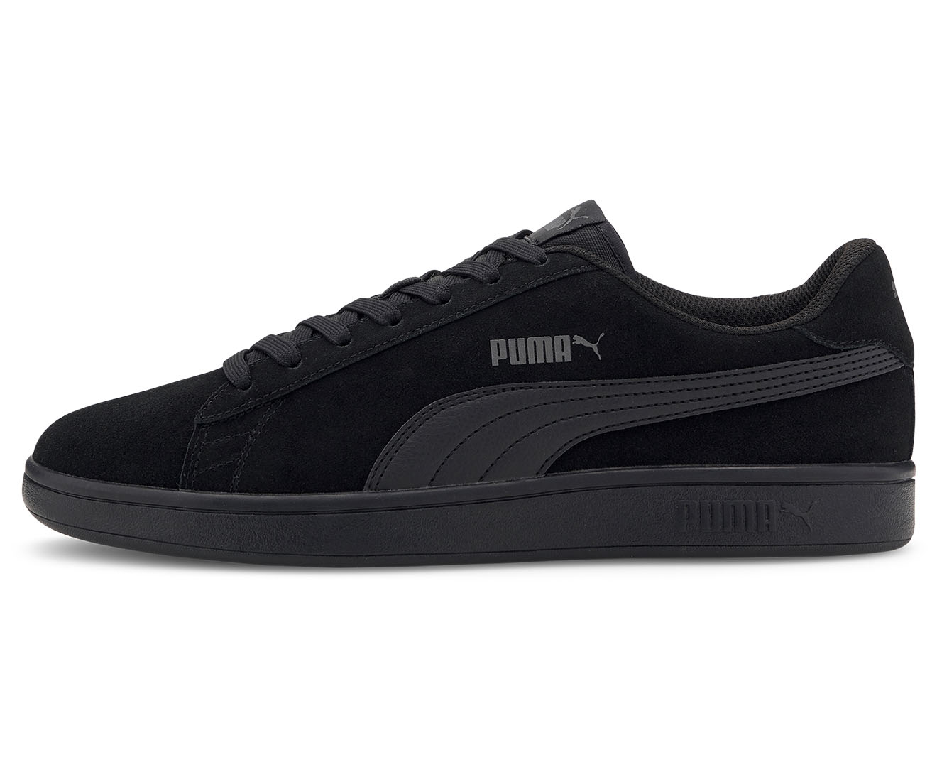 Puma Men's Smash V2 Sneaker - Puma Black/Dark Shadow | Catch.com.au