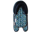 Keep Me Cosy Baby Head Support for Pram or Strollers (Twin Pack) - Playful Planes