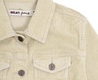 Gelati Jeans Girls' Carli Cord Trucker Jacket - Bone