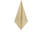 Dobell Mens Gold Pocket Square Handkerchief Paisley Pattern Wedding Accessory