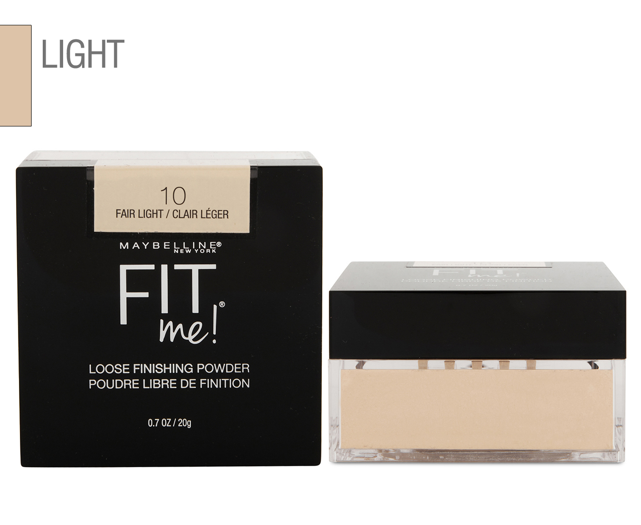 Maybelline Fit Me Loose Finishing Powder, Fair Light