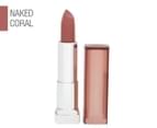 Maybelline Color Sensational Creamy Matte Lipstick 4.2g - Naked Coral 1