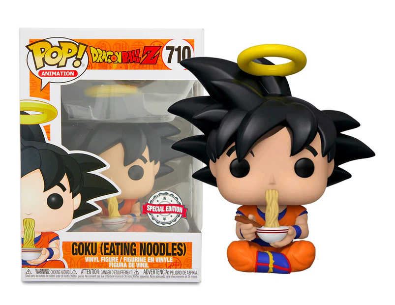 POP! Animation Dragon Ball Z Goku Eating Noodles Vinyl Figure