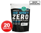 BioTech Iso Whey Zero Protein Powder White Chocolate 500g