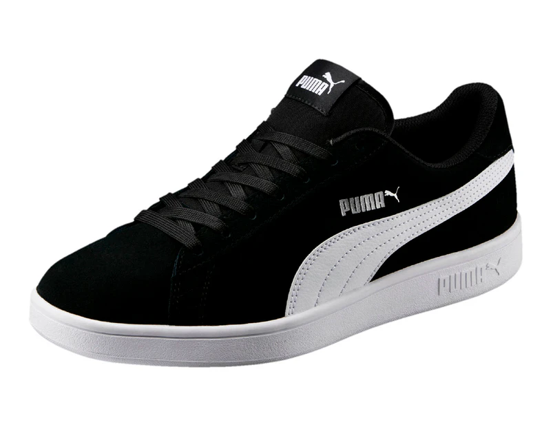 Puma Men's Smash V2 Sneakers - Puma Black/Puma White/Puma Silver