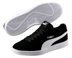 Puma Men's Smash V2 Sneakers - Puma Black/Puma White/Puma Silver