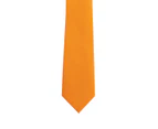 d/Spoke Mens Sunset Orange Tie Fancy Dress Party Accessory
