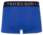Polo Ralph Lauren Men's Cooling Microfibre Trunks 3-Pack - Charcoal Grey/Rugby Royal/Black